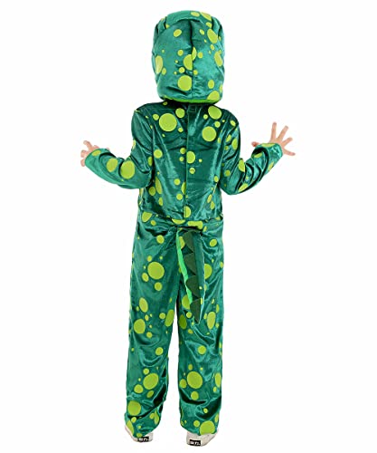 Disfraz de Dinosaurio Verde para Niños Talla 2-4 miniatura 6