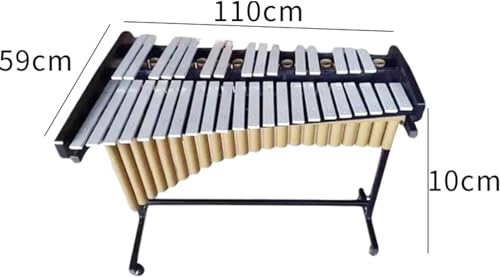 HANDENG Marimba 37 Aluminum Keys Aluminum Clavichord