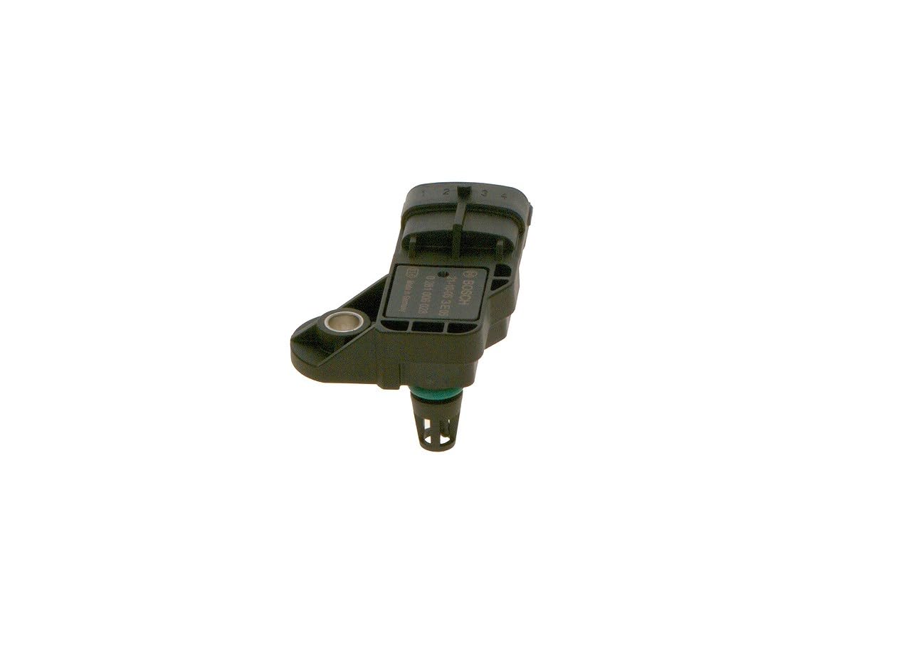 BOSCH Capteur (pression de suralimentation) 0281006028 Compatible avec: ABARTH GRANDE PUNTO, PUNTO EVO, ALFA ROMEO 147, 156, 159, 159 Sportwagon, 166, 4C, 4C SPIDER, BRERA, GIULIA, GIULIETTA | Compatible avec certaines Alfa Romeo Giulia, Stelvio, Porsche
