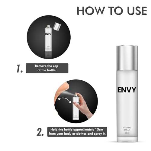 Image of ENVY Natural Women, Blush & Fleur Perfume - 60 ML Each, Pack of 3 | Long Lasting Perfume For Women
