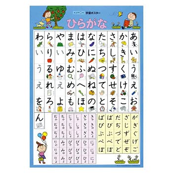 学習ポスター ひらがな GP-11