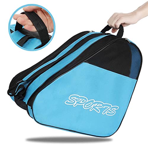 Baoblaze Ice & Inline Skates Bag, Large Storage Bag for Ice Skate Roller Skate, Inline Skates for Both Kids and Adults,Regular,Blue - Image 4