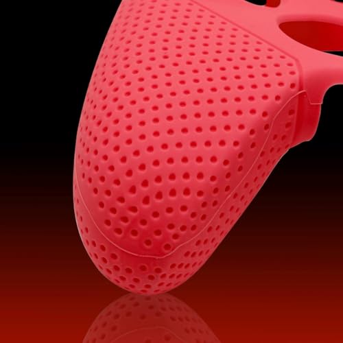 Image of TMG X Series X /S Controller Skin,Anti-Slip Protector Compatible with Xbox Series X /S Controller-Silicone Cover with 2 Thumb Grips Caps (Red)
