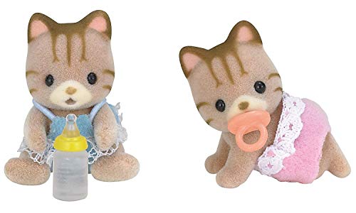 Sylvanian Families - 5188 - Gemelos Gato de Rayas