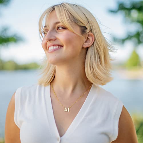 Sunique Angel Number Necklace for Women Dainty Gold Plated Number Necklace Numerology Jewelry Gifts for Women2