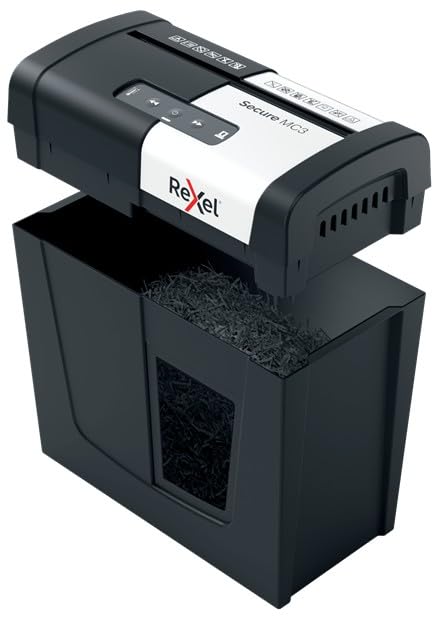 Rexel Secure MC3 destructora de papel microcorte para proteger tus datos de forma silenciosa 4