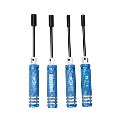 Tournevis hexagonaux RC et clé à douille en métal pour voiture télécommandée