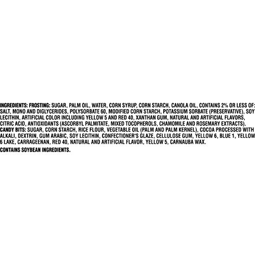 Pillsbury Funfetti Halloween Vanilla Frosting 2 pack (net wt 15.6 OZ)