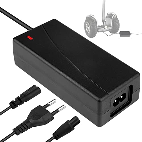 GOMETY Hoverboard Ladekabel, 42V 2A 3-polig AC Netzteil Ladegeräte für...