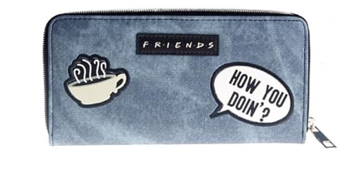 TCB Creations Friends Sayings Central TV Perk Coffee Shop Logo Top Zip Women's Hand Purse Clutch Wallet2