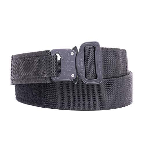Vedder Holsters Cobra Quick Release Gun Belt - Black (Pant Size (34”-37”) - Belt Size (38”-41”))