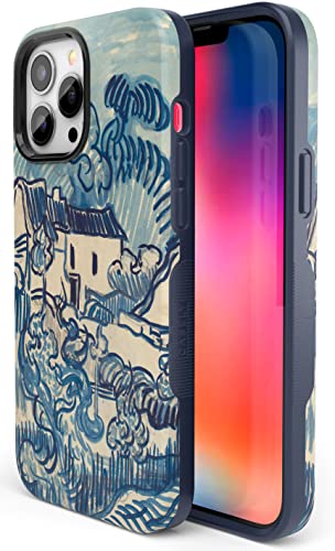 Casely Iphone 13 Pro Max Case | Compatible With Magsafe | Van Gogh Landscape With Houses Phone Case #TOP3