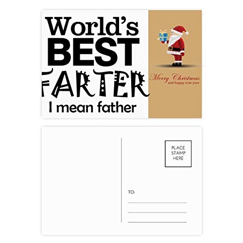 Cartes postales Noël par lot de 20 pièces pour vœux de fin d'année