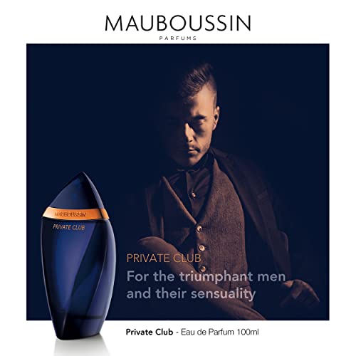 Mauboussin - Private Club 100ml (3.3 Fl Oz) - Eau de Parfum for Men - Woody & Oriental Scents - Image 3