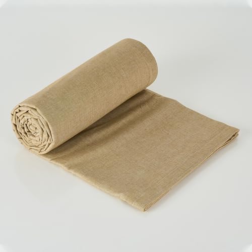Image of 100% Pure Cotton 3 Layer Dohar, Double Bed Blanket Comforter, (90''X100'' / 230X254 CM), Uni Chambray, Skin Friendly Dohar, Color - Bronze