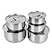 Imagen de Nicfaky Juego de 3 ollas inoxidables para sopas