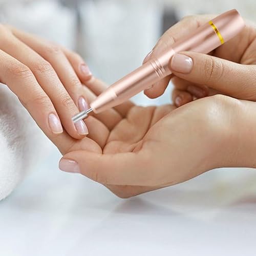 Lima de uñas eléctrica portátil recargable para solucionar el cuidado de tus manos 3