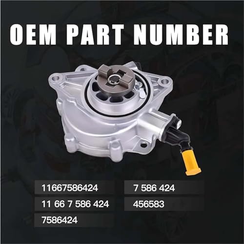 Bomba de vacío de freno compatible con Mini R56 R57 R58 R60 R61 y Citroen C4 208 3008 5008 RCZ modelo weiyangyu MALL miniatura 2
