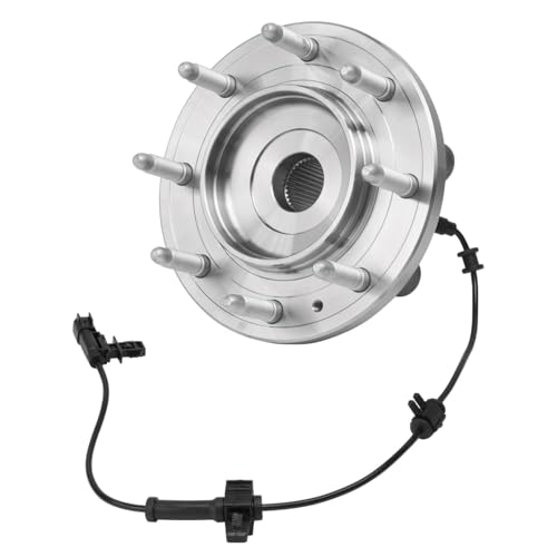 Image of Detroit Axle - 4WD Front Wheel Bearing Hubs for 2011-2019 | Chevrolet Silverado 2500 HD Silverado 3500 HD GMC Sierra 2500 HD Sierra 3500 HD Wheel Bearing and Hubs Assembly Replacement