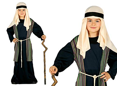 GUIRMA Pastor árabe Traje Azul de niño judío Que Vive Natividad