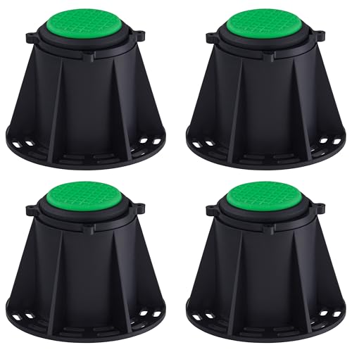 4 pieds de receveur hauteur réglable 77/124 mm NOYON & THIEBAULT