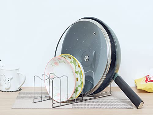 Hs Ideas 2 Pack Pot Lid Organizer For Pans,Cooling Rack - Silver Finish… #TOP4