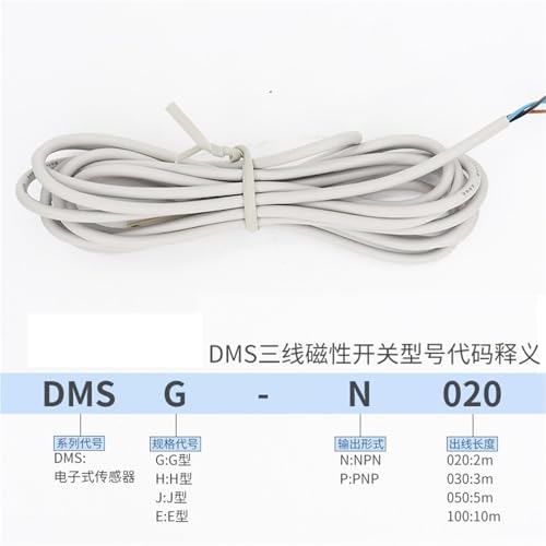 Interruptor magnético DMSG-030 de dos hilos para control de carrera 3