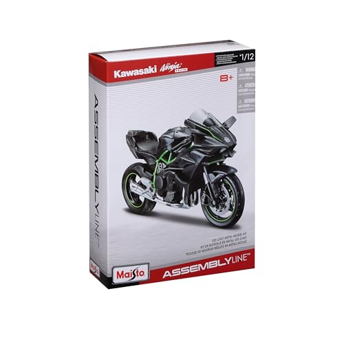 Maisto 1:12 Scale Assembly Line Kawasaki Ninja H2R miniatura 4