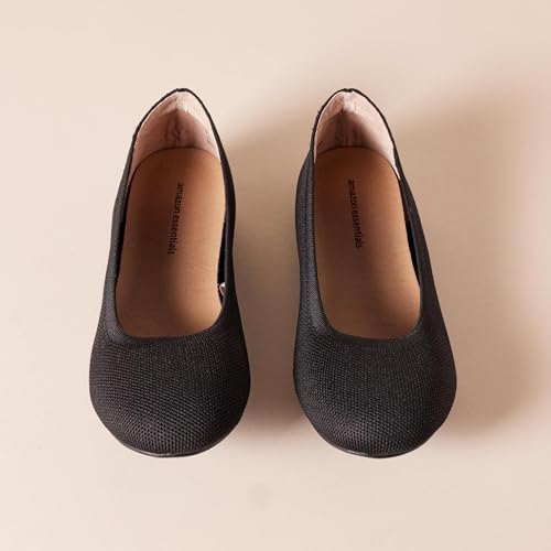 Image of Amazon Essentials Women's Breathable Knit Ballet Flat with Round Toe, Cushioned