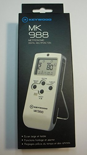 Métronome digital multifonction KEYWOOD MK988 - Les Beatles, Paul McCartney, John Lennon, RIngo Starr, George Harrison Métronome digital multifonction KEYWOOD MK988