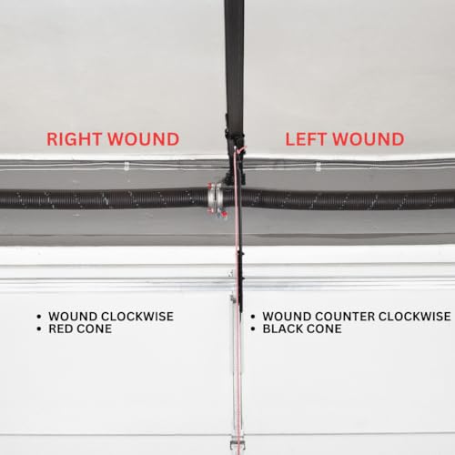 DURA-LIFT .218 x 2" x 31" Torsion Garage Door Spring (White, Right Wound) - Thumbnail 4