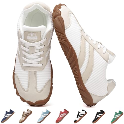 Hike Barefoot Shoes for Women Men sneakers,Wide Toe Box Minimalist Casual Footwear,Women's Trail Running Barefoot Shoes,Non-Slip Lightweight Breathable Comfortable Fashion Walking Hiking Shoes Unisex