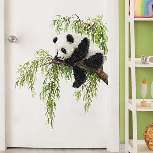 Vinilos Decorativos Panda Adorable de Vinilo para Pared miniatura 6
