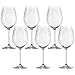 Leonardo Chateau Rotwein-Gläser, 6er Set, spülmaschinenfeste Wein-Gläser, Rotwein-Kelch mit gezogenem Stiel, Wein-Glas mit Gravur, 510 ml, 035300