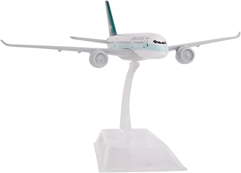 ARTVARKO Table Top Miniature Aeroplane Cathay Pacific Scale Model Decorative Showpiece for Home Decor & Office Table, 16 Cm