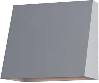 Maxim Lighting 52124SV Pathfinder - 20W 1 LED Large Outdoor Wall Sconce-8 Inches Tall and 9 Inches Wide, Finish Color: Silver