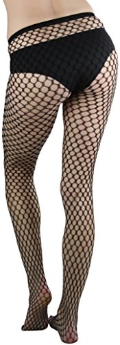 Image of ToBeInStyle Women's Huge Net Diamond Shape Pantyhose Stockings