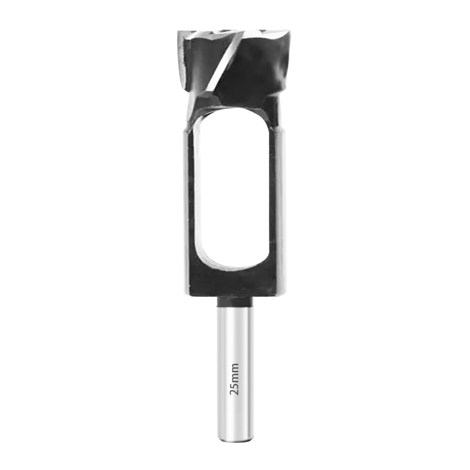 Wood Dowel Plug Cutter, Tenon Drill Bit Deep Plug Cutter Core Drill, Wood Plug Hole Cutter for Woodworking Furniture Making, 8mm 10mm 12mm 15mm 20mm 25mm 30mm 35mm 40mm (25mm)