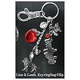 Twilight Lion and Lamb Keyring/Bagclip