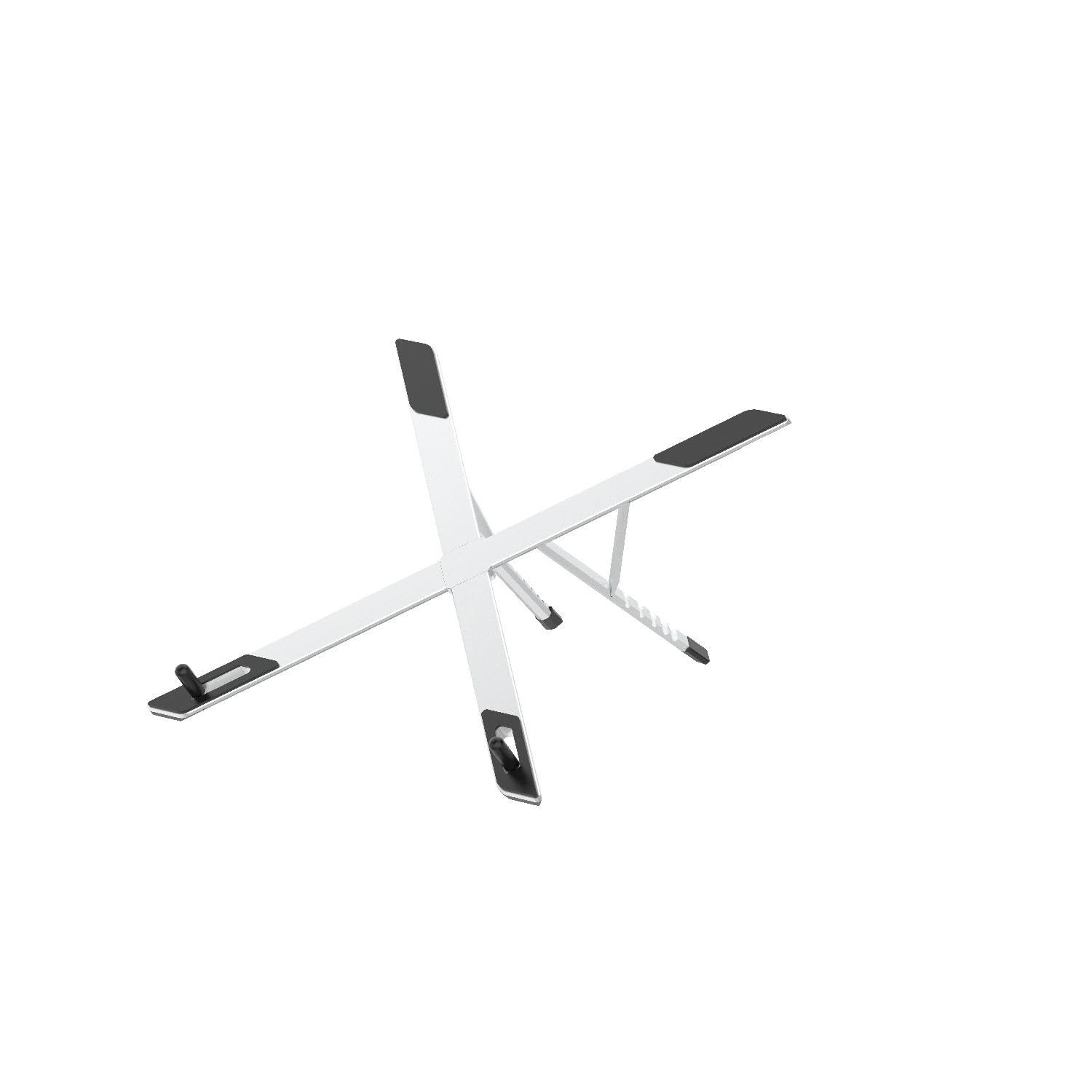 Digitek® (DPLS 001 Foldable & Portable Laptop & Tablet Stand | 5KG Max Load, Palm Size with 6 Level Adjustment, Compatible with MacBook, Surface, Lenovo, Dell, HP, iPad Pro & More 4