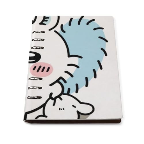 システム手帳 ちいかわ バインダーノート 6穴 PUレザー 日記帳 ビジネス手帳 ルーズリーフ メモ帳 スケジュール帳 リフィル式ノート 差し替え可 スオフィス用品 卒業記念品 退職 就職 昇進お祝い プレゼント 人気 おしゃれ