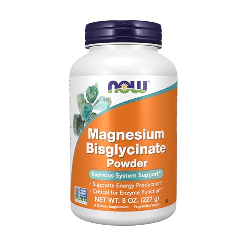 NOW Foods Magnesium Bisglycinate Powder