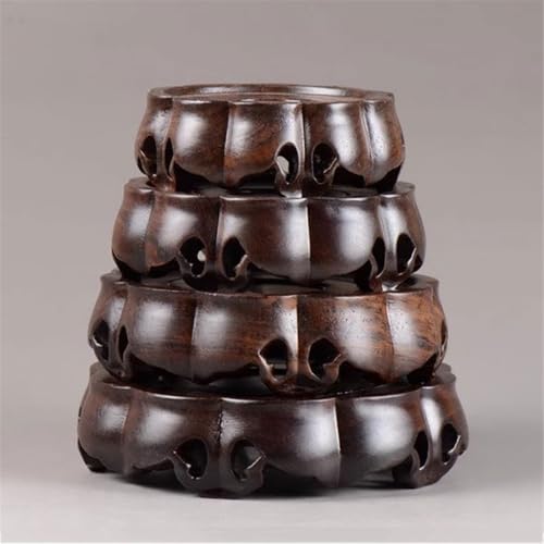 Mesa de exhibición de bonsáis en madera para juegos de té y decoración 7