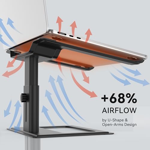 SOUNDANCE Adjustable Aluminum Laptop Stand — view 5