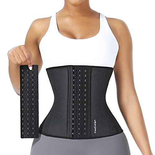 Breathable Corset Cincher Waist Trainer for women Long Torso Hourglass Faja Under Clothes Girdle Trimmer 9 Steel Boned