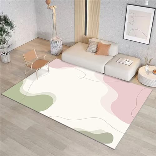 Tapis doux decoration chambre ado garcon vinyle lavable - 2