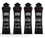 Amazon E-TAIL 24/7 SIS Beta Fuel Energy Gels for Cycling Running Triathlon - Dual-Source Carbohydrate Blend - 40 g of Carbs - Gluten-Free - Informed Sport Certified - 4 Pack (4 Pack, 2 Orange / 2 Strawberry Lime) #ad
