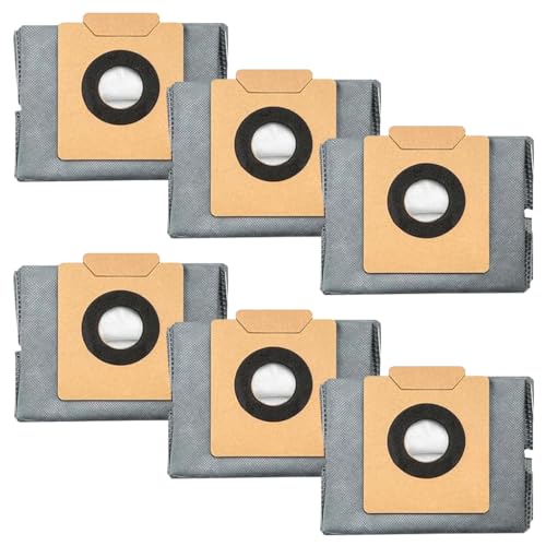 Homukari eufy X8 Pro/ X10 Pro Omniロボット掃除機 交換用 ゴミパック (抗菌・消臭加工あり) アンカー ユーフィー掃除機 対応 ダストバッグ アクセサリー（6枚セット）