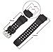 IndianTradition Replacement Watch Strap Band Strap Fits GW-9400-1 Black GW9400 GW 9400