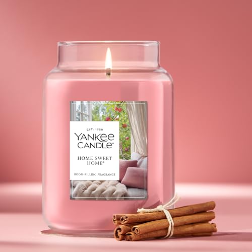 Yankee Candle Home Sweet Home Scented Candle, 22oz Large Jar, Up to 150 Hour Burn Time, Giftable - Image 5